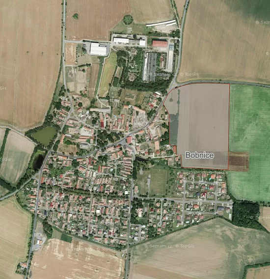 Zastavovací studie rozšíření obce Bobnice